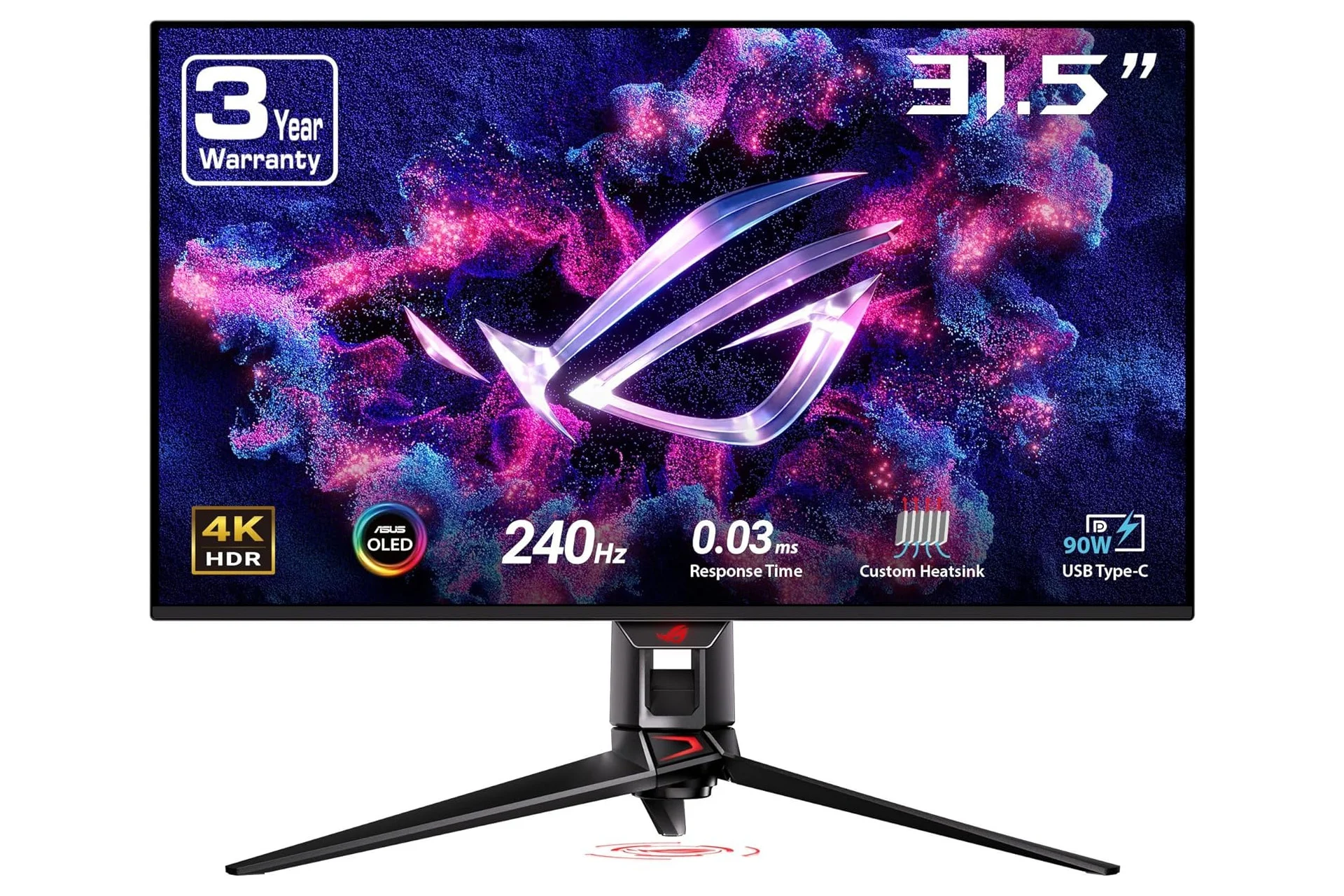Asus 32″ 4K OLED 240Hz गेमिंग मॉनिटर पर जबरदस्त छूट, अब $400 सस्ता बिक रहा है